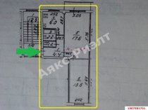 Продается 2 ком. квартира 45 кв.м