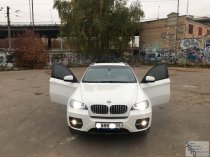 Шикарная белая BMW X6