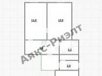 Продается 2 ком. квартира 32 кв.м