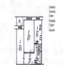 Сдается квартира; 53.3 кв.м. Дольская улица, 31