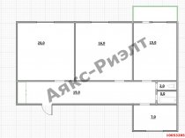 Продается 3 ком. квартира 82 кв.м