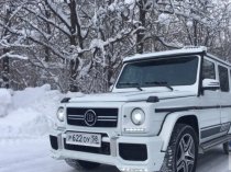 Mercedes G55 с водителем.