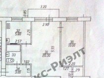 Продается 3 ком. квартира 54 кв.м