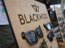 Солнцезащитные очки ручной работы в оправе из натурального дерева и безопасными линзами BLACKWOOD