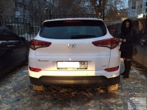 Hyundai Tucson в прокат с водителем.