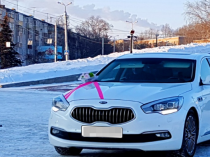 Kia Quoris на свадьбу.