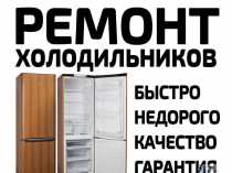 Ремонт Холодильников, Посудомоечных и Стиральных машин! Выезд на Дом - 0 руб.!