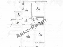 Продается 3 ком. квартира 71 кв.м