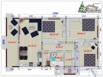 Добротный каркасный дом 105 м.кв. в Крыму