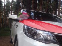 Kia Rio с водителем.